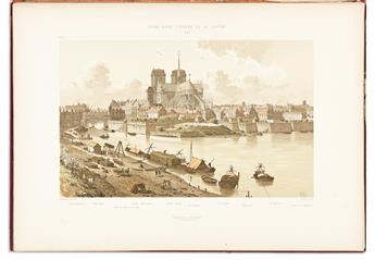 (PARIS.) Fedor Hoffbauer. Paris A Travers Les Ages.